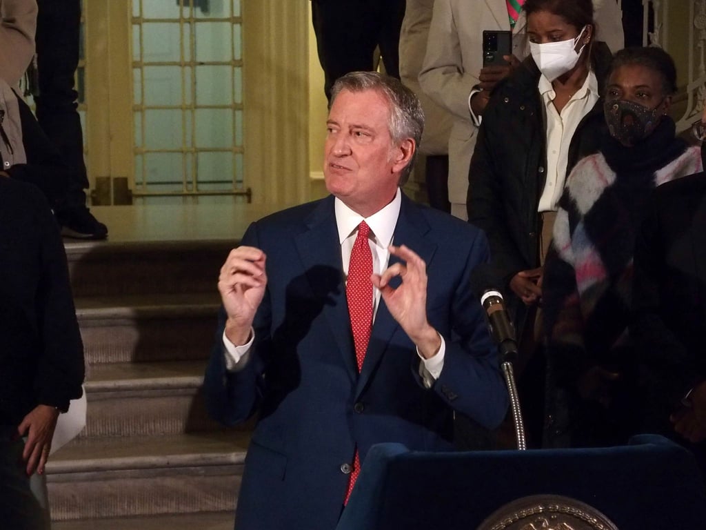 De Blasio stellte auf X klar, er unterstütze Mamdani und dessen Vision. (Archivbild)