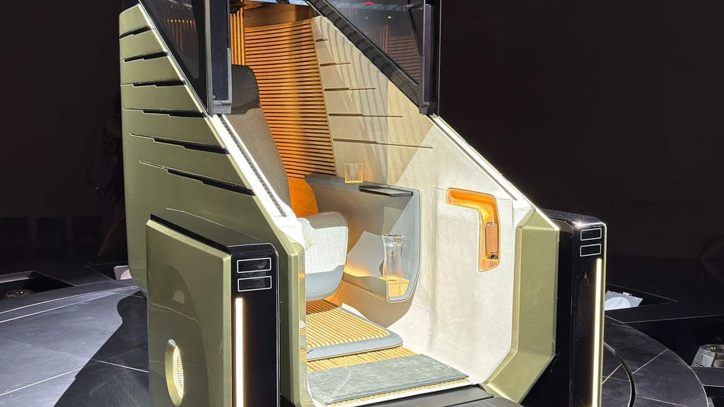 Konzipiert als autonomer Einsitzer: das LS Micro Concept von Lexus.