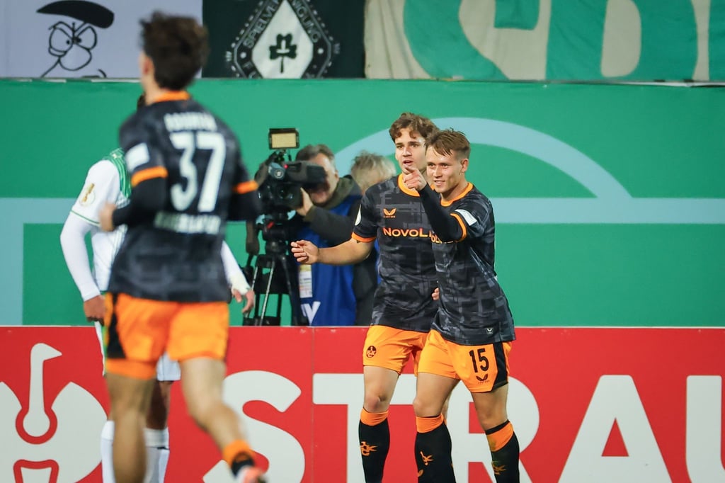 Die Gäste gingen früh in Führung.