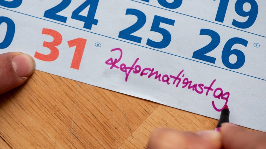 In Sachsen-Anhalt ist der 31. Oktober als Reformationstag ein gesetzlicher Feiertag.