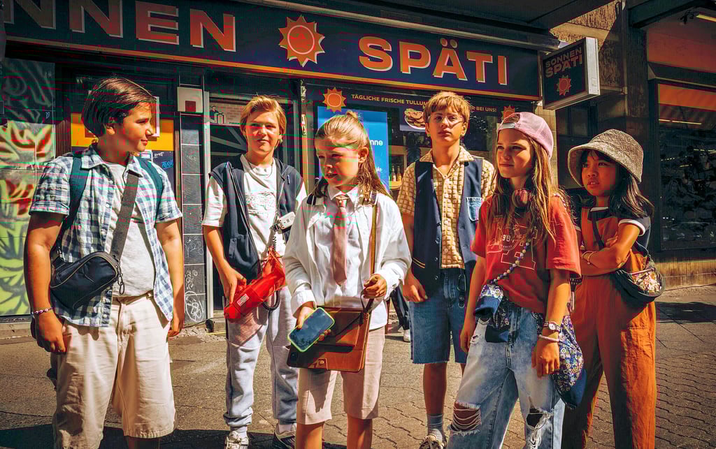 Das sind die Jung-Darsteller des neuen Kino-Films „Emil und die Detektive“, der unter anderem in Bernburg gedreht wurde.