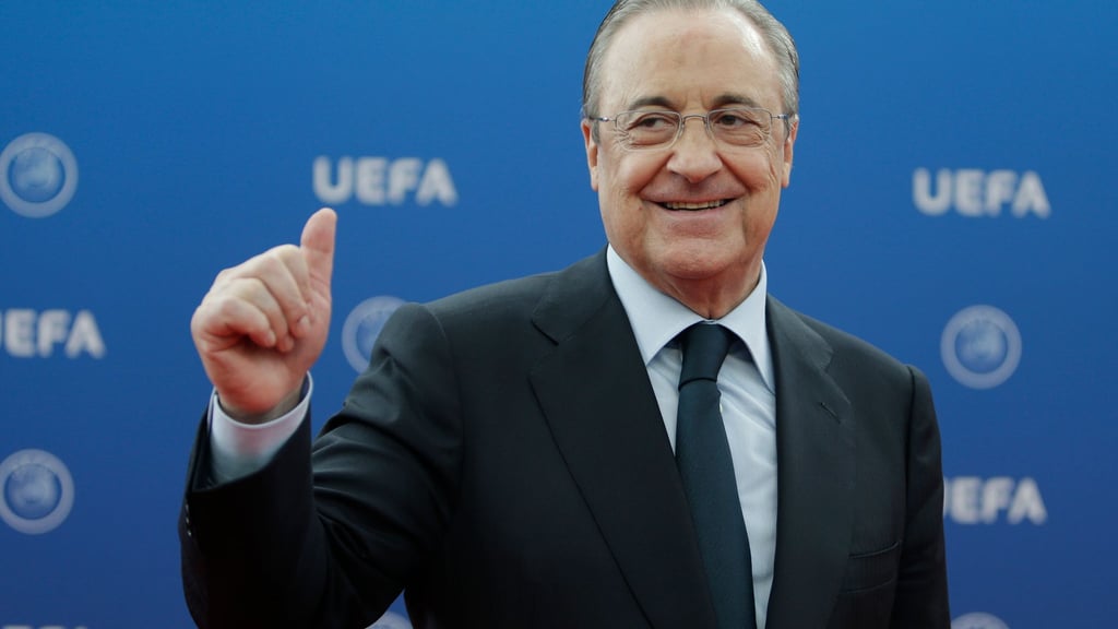Nach einem weiteren juristischen Erfolg im Streit mit der UEFA um die Super League will Real Madrid unter Club-Präsident Florentino Perez Schadensersatz geltend machen.