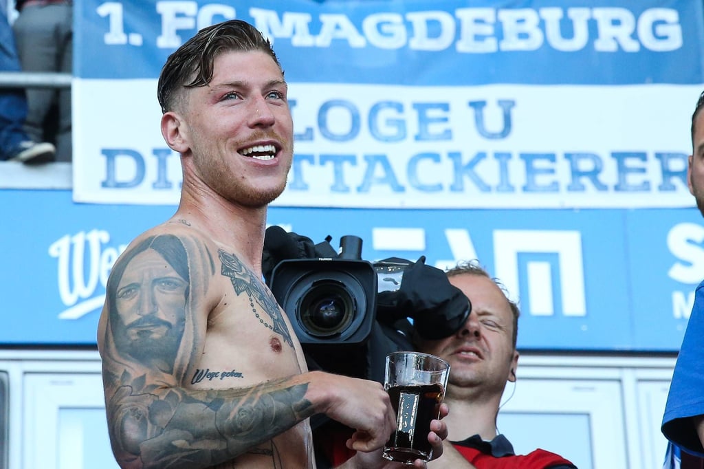 2018 stieg Philip Türpitz mit dem 1. FC Magdeburg in die 2. Bundesliga auf.