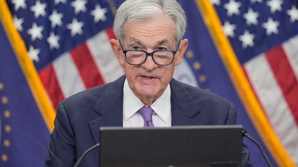 Hält KI nicht für eine Blase: Fed-Chef Powell.
