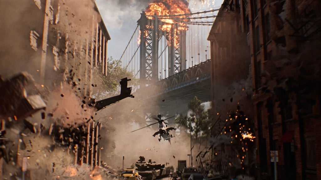 New York in Flammen: In „Battlefield 6“ geht es zur Sache.