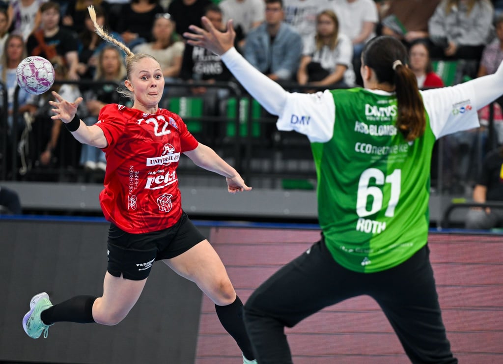 Rikke Hoffbeck Petersen und die Bundesliga-Handballerinnen des Thüringer HC verloren ihr Auswärtsspiel bei Borussia Dortmund.