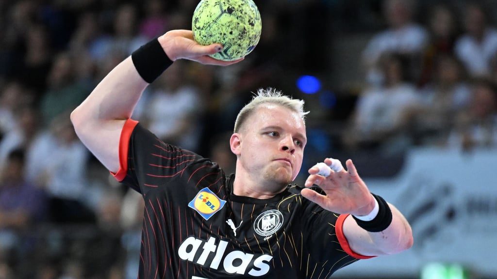 Justus Fischer fällt für die Länderspiele der DHB-Auswahl gegen Island aus. (Archivbild)