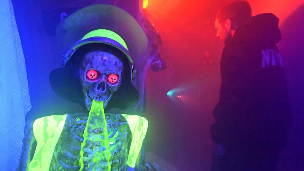 Auch auf dem Gaterslebener Hühnerhof wird es wieder gruselig.