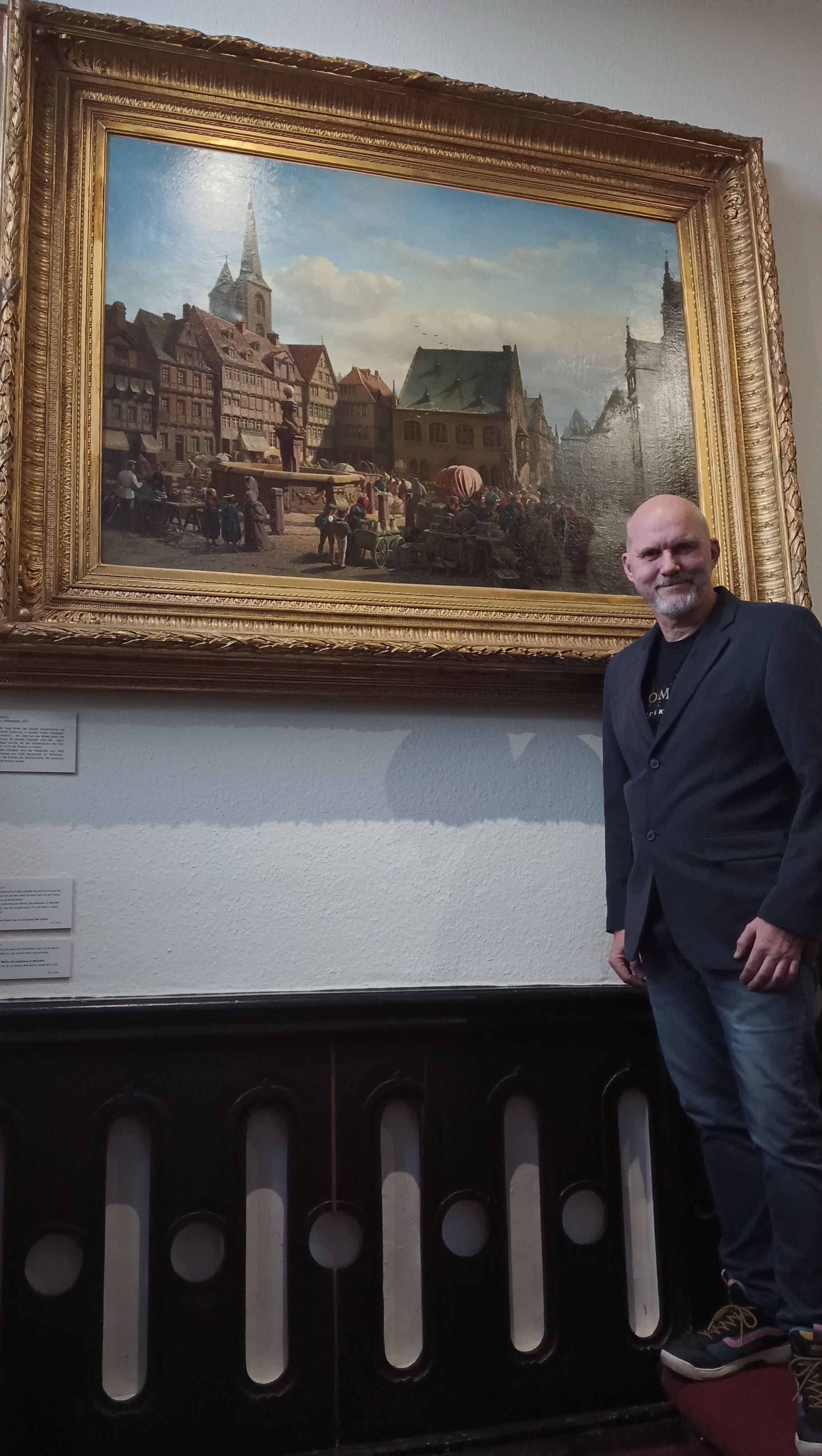 Heimatgeschichte im Harz: Ein Bild, an dem man in Halberstadts Stadtmuseum einfach nicht vorbeikommt