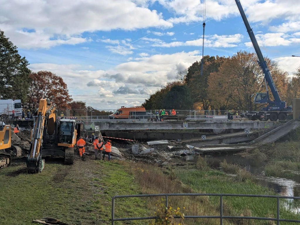 Die Brücke soll bei ihrem Abriss als Forschungsobjekt dienen.
