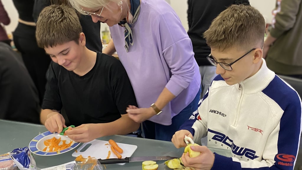 Das Projekt „Iss dich fit!“ war schon zu Gast im Bismarck Gymnasium Genthin