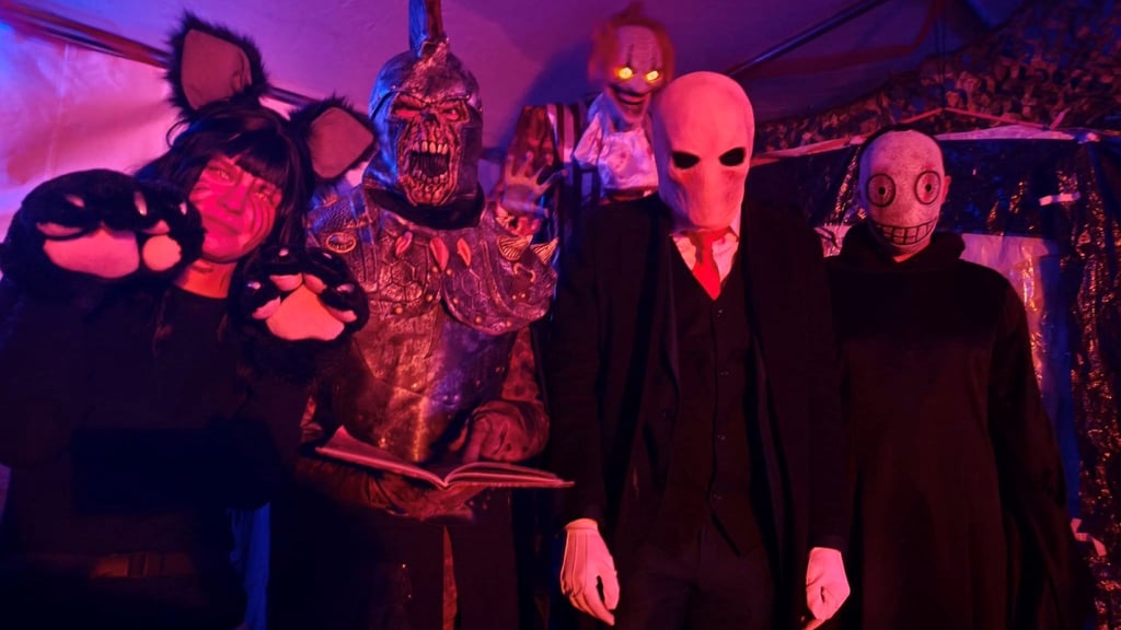 Gruselig geht es im Halloween-Haus in Parey zu. 