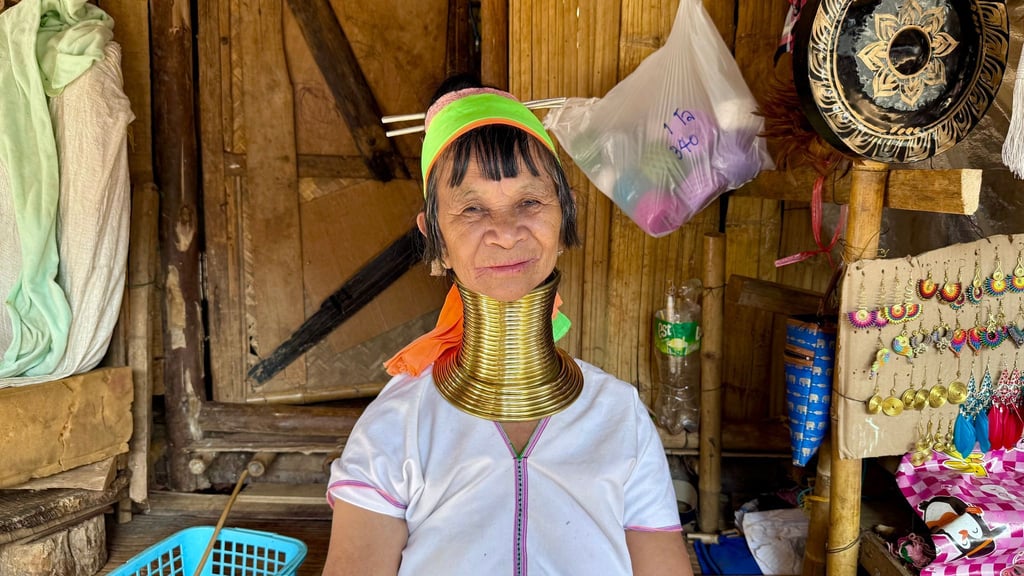 Viele „Long Neck Karen“ leben als Minderheit im Norden von Thailand.