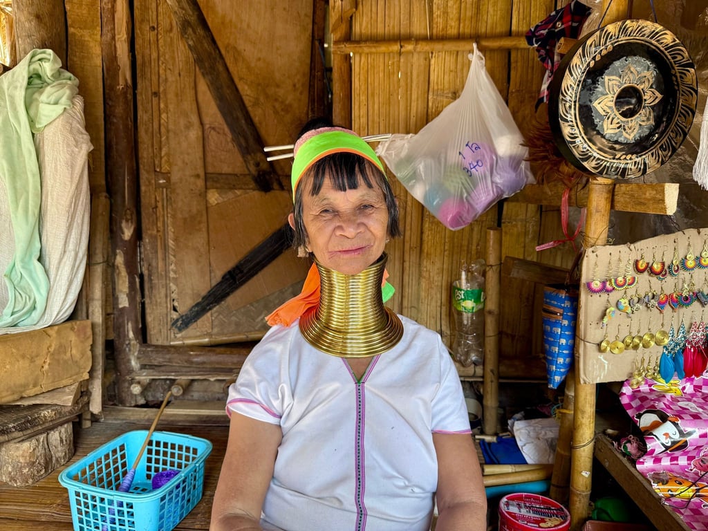 Viele „Long Neck Karen“ leben als Minderheit im Norden von Thailand.