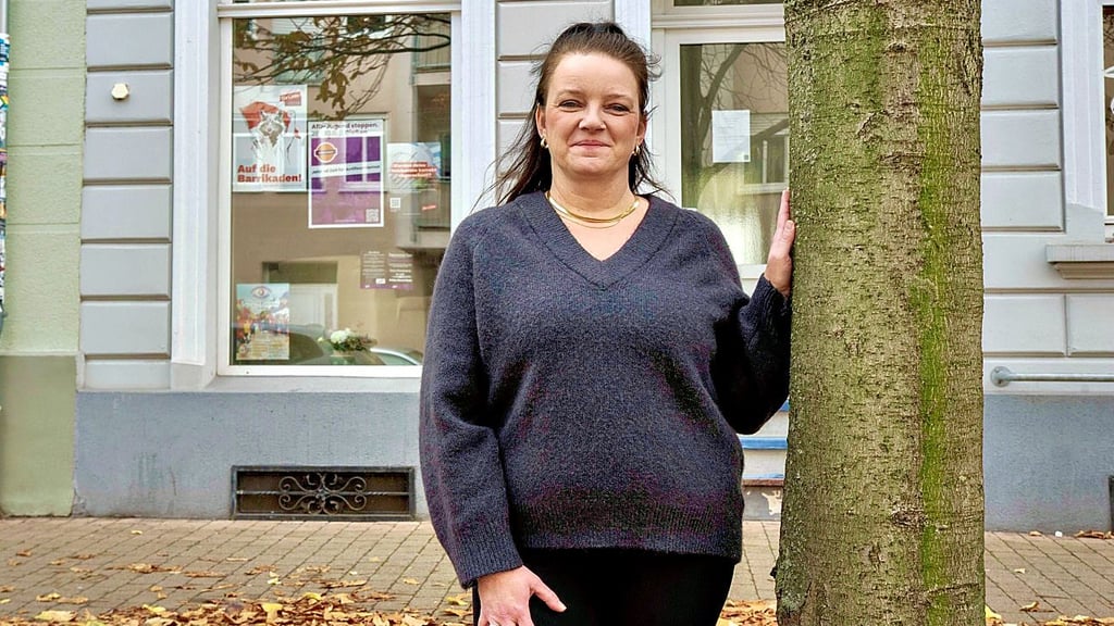 Sylvia Pobig ist die neue Vorsitzende vom Stadtverband Dessau-Roßlau der Linken.