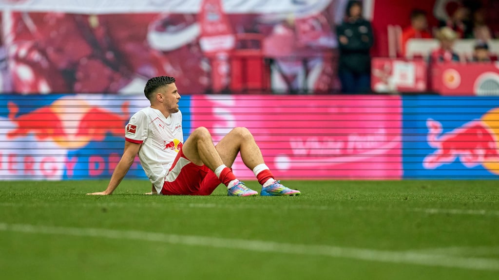 Baumgartner nach dem letzten Spiel gegen Stuttgart.