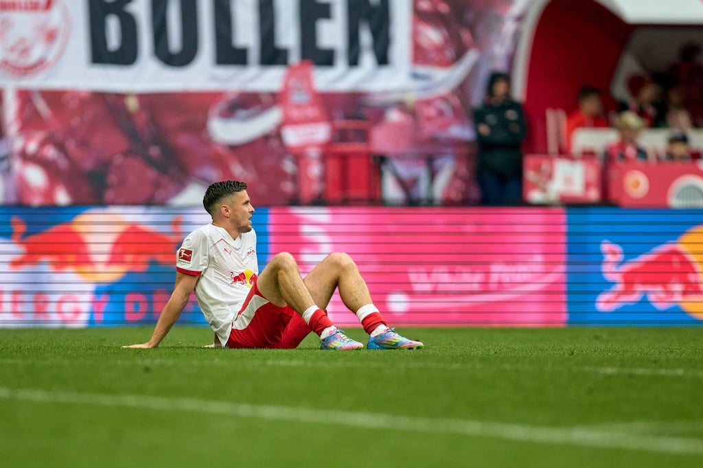 Baumgartner nach dem letzten Spiel gegen Stuttgart.