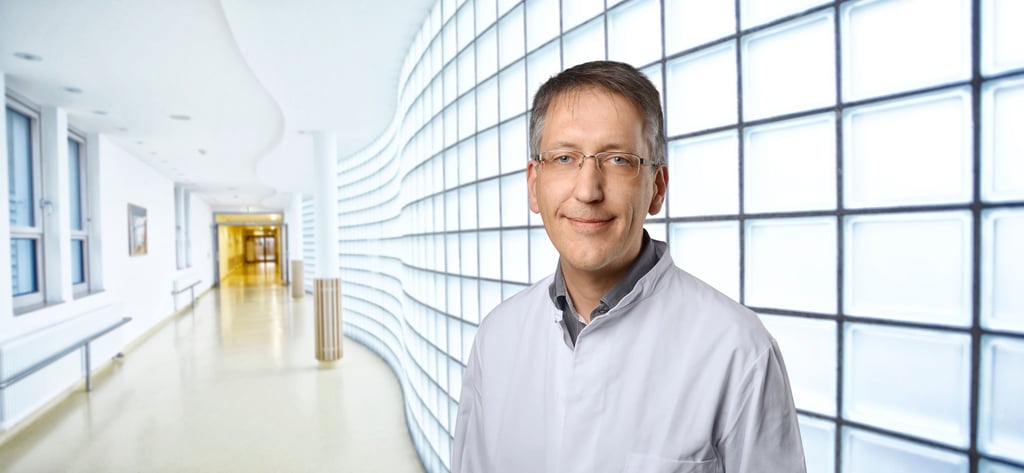 Martin Sauer, Chefarzt des Städtisches Klinikums Magdeburg.