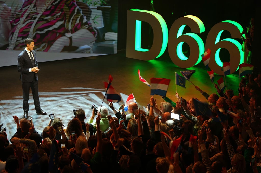 Der Spitzenkandidat der Linksliberalen, Rob Jetten, gilt als großer Wahlgewinner in den Niederlanden.