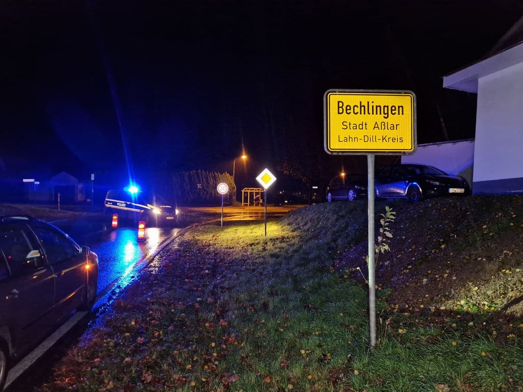 Die Polizei war in Aßlar-Bechlingen im Einsatz.