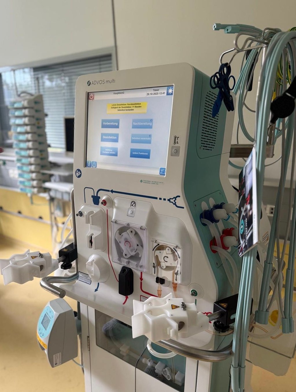 Die neue Technik zur Behandlung von Blutvergiftungen.