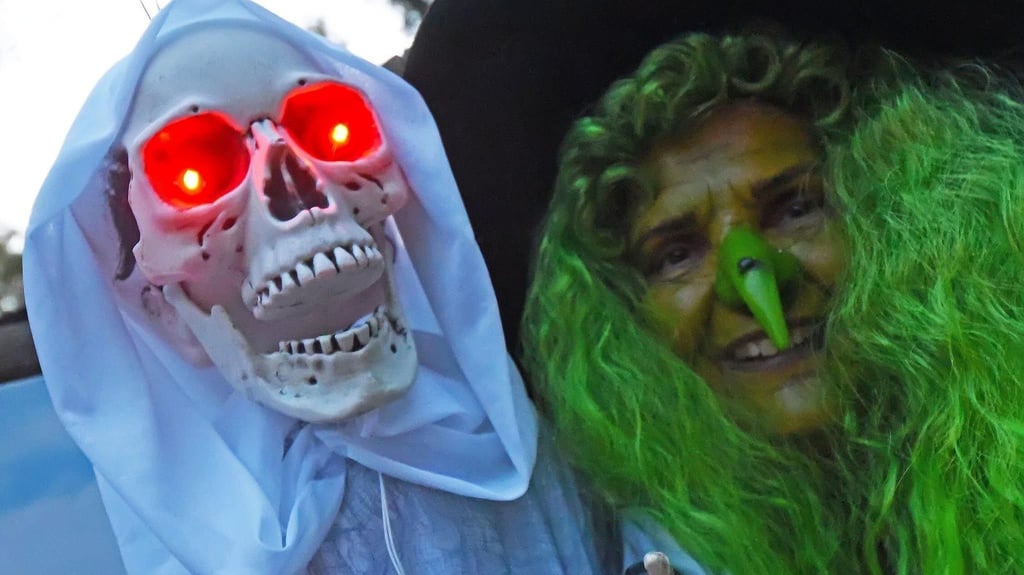 Halloween mit Gruseleffekt  im Zoo Aschersleben.