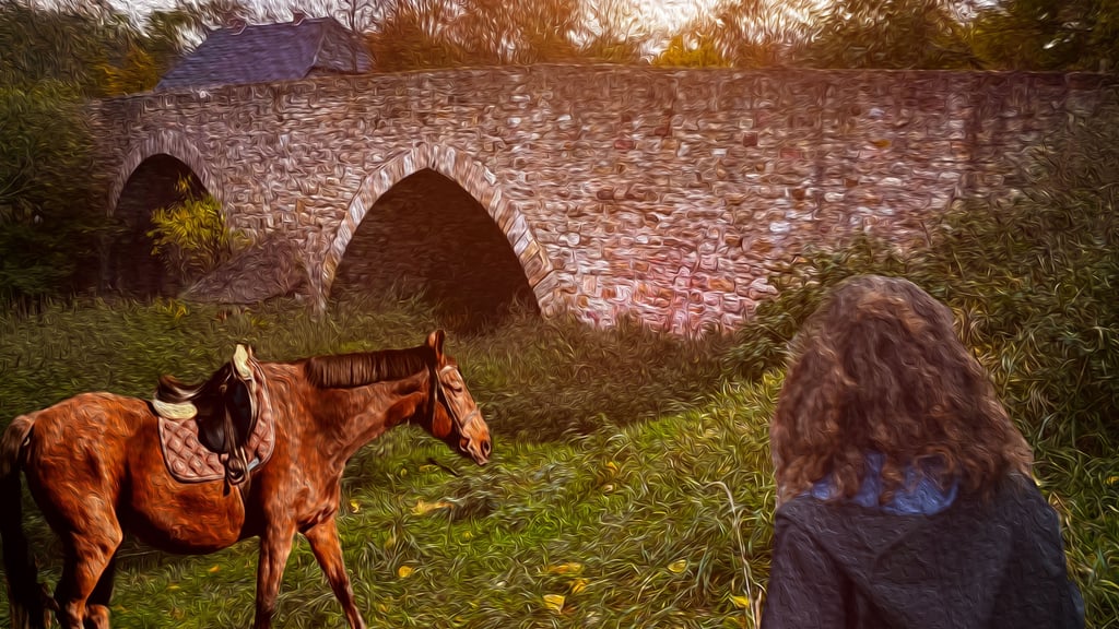 Das grasende Pferd oder die Bürgerstochter, die an der „Hohen Brücke“ um ihr Kind trauert - düstere Sagen liegen zugrunde.