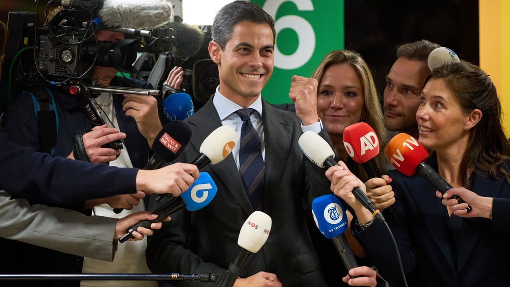 Rob Jetten hat beste Aussichten Regierungschef zu werden.