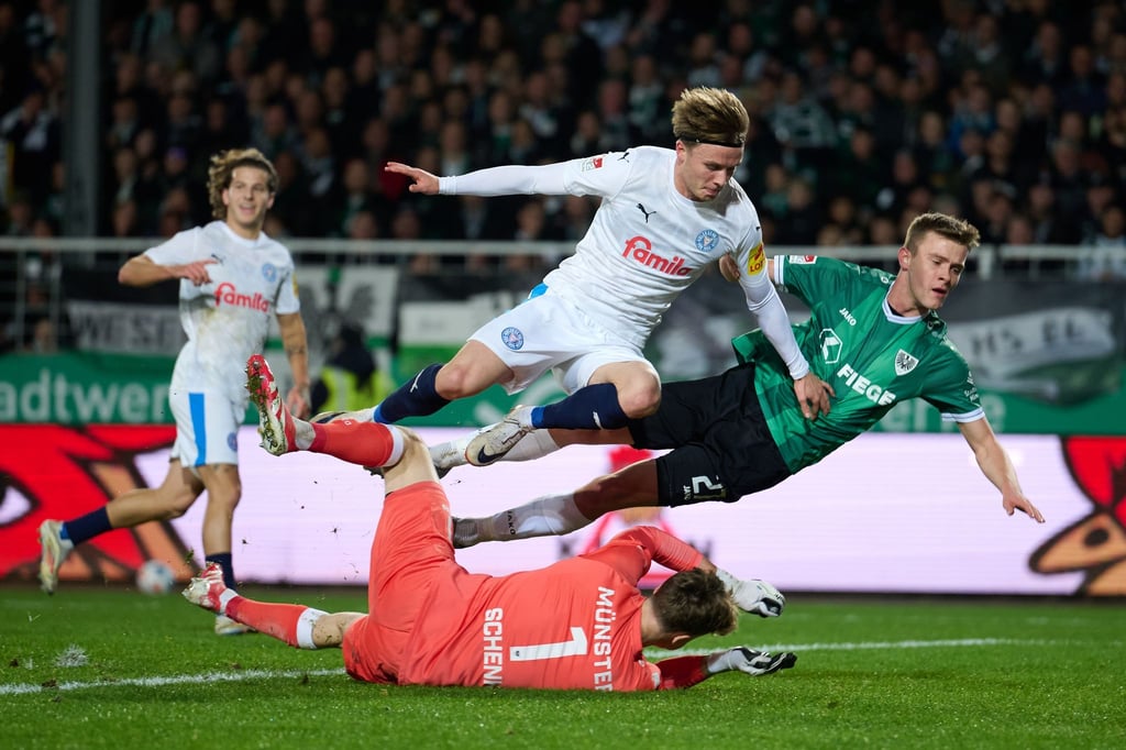 Kiel traf früh zum 1:0.