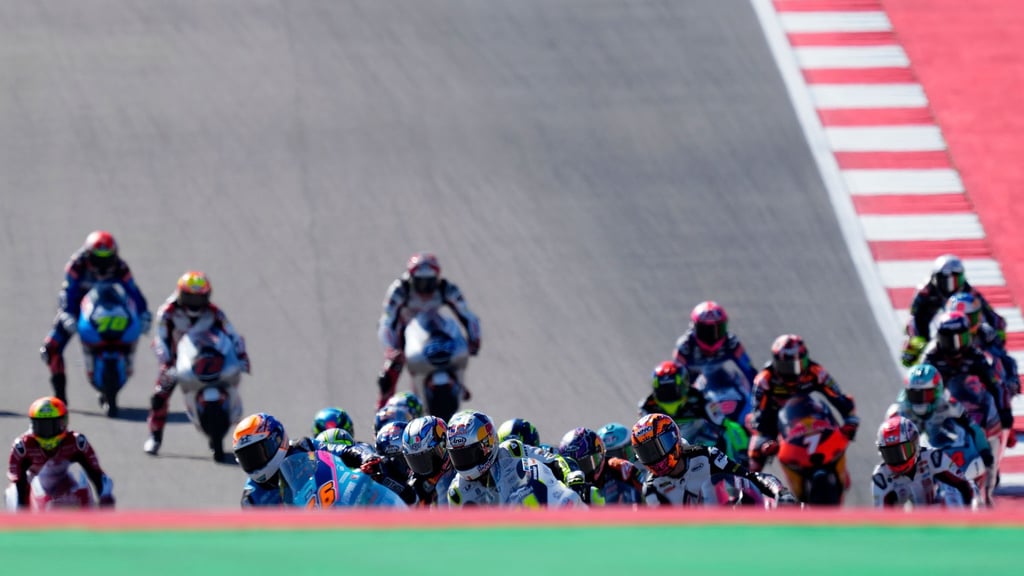 Der Sturz von Noah Dettwiler überschattete das Moto3-Rennen in Malaysia. (Archvibild)