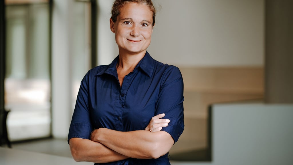 Mit nur 40 Jahren ist Marie Jaroni Chefin der Stahlfirma TKSE.