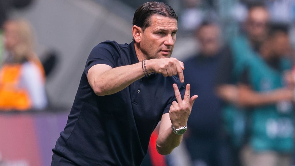 Zurück an der Seitenlinie: Gladbachs Ex-Trainer Gerardo Seoane arbeitet nun in Bern. (Archivbild)