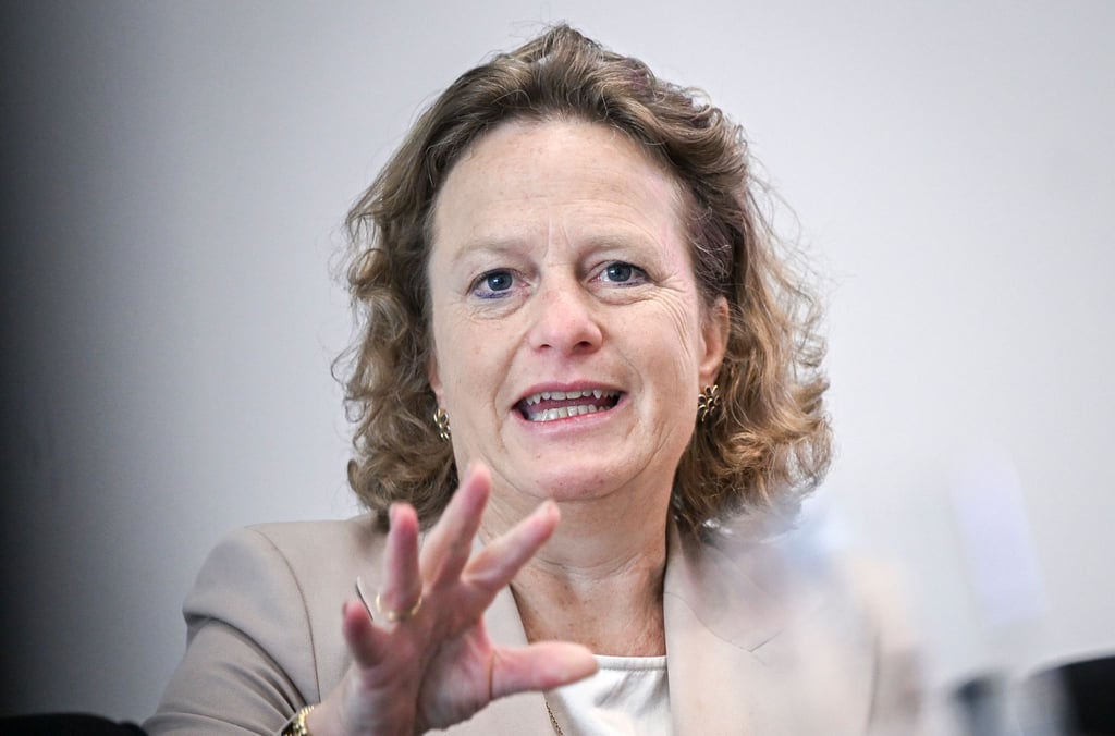 BER-Chefin Aletta von Massenbach hält es für wichtig, Inlandsflüge am BER anzubieten. (Archivbild)