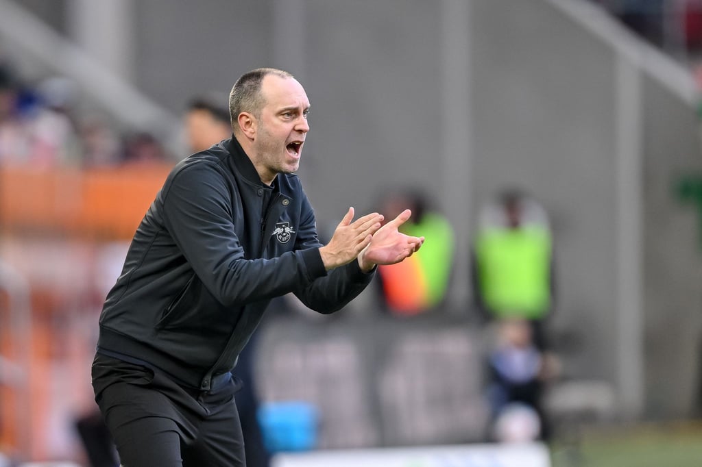 Mit einem Sieg gegen Stuttgart könnte Trainer Ole Werner bei RB Leipzig den RB-Startrekord schaffen. (Archivbild)