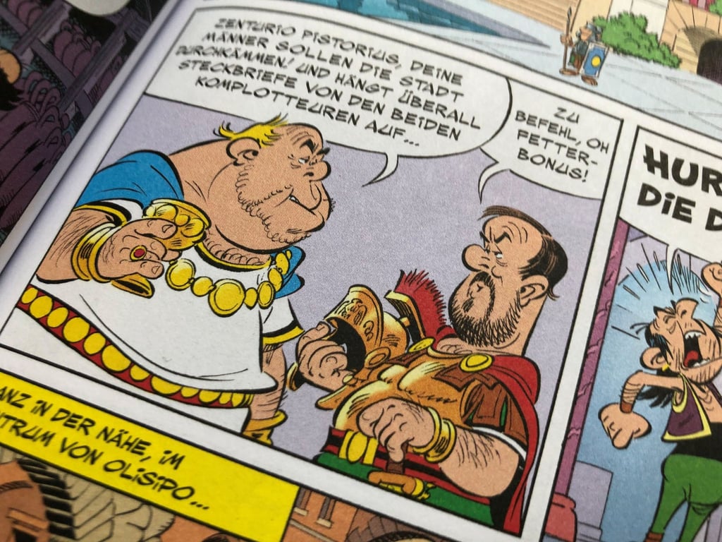 Im gerade erschienenen Band „Asterix in Lusitanien“ gibt es eine Figur namens Pistorius.