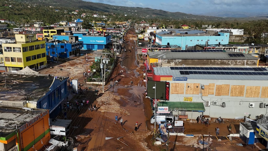 „Melissa“ hat in der Karibik eine Spur der Verwüstung hinterlassen.