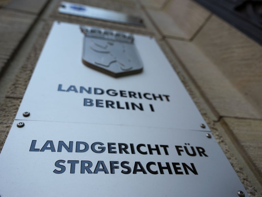 Vor dem Landgericht Berlin I soll bald ein Fall von Sozialversicherungsbetrug und Steuerhinterziehung verhandelt werden. (Archivfoto)