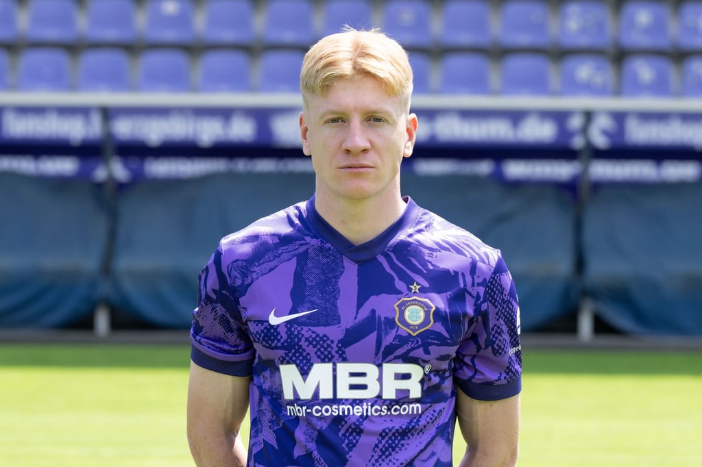 Erik Weinhauer erzielte in der Nachspielzeit das Siegtor für Aue