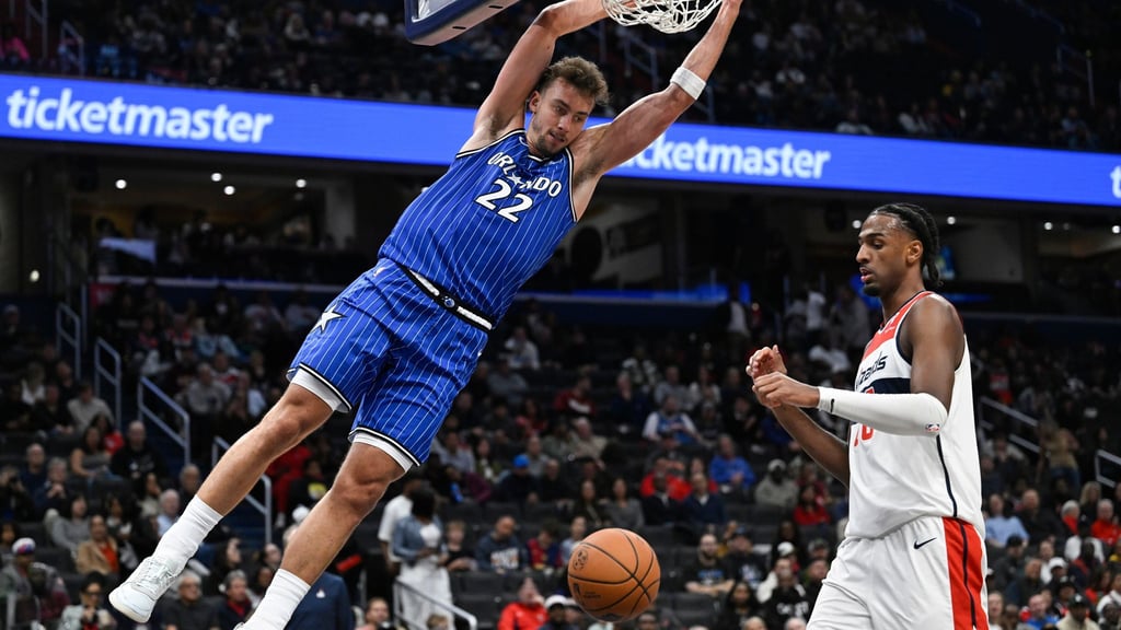 Erzielte 25 Punkte für Orlando in Washington: Franz Wagner.