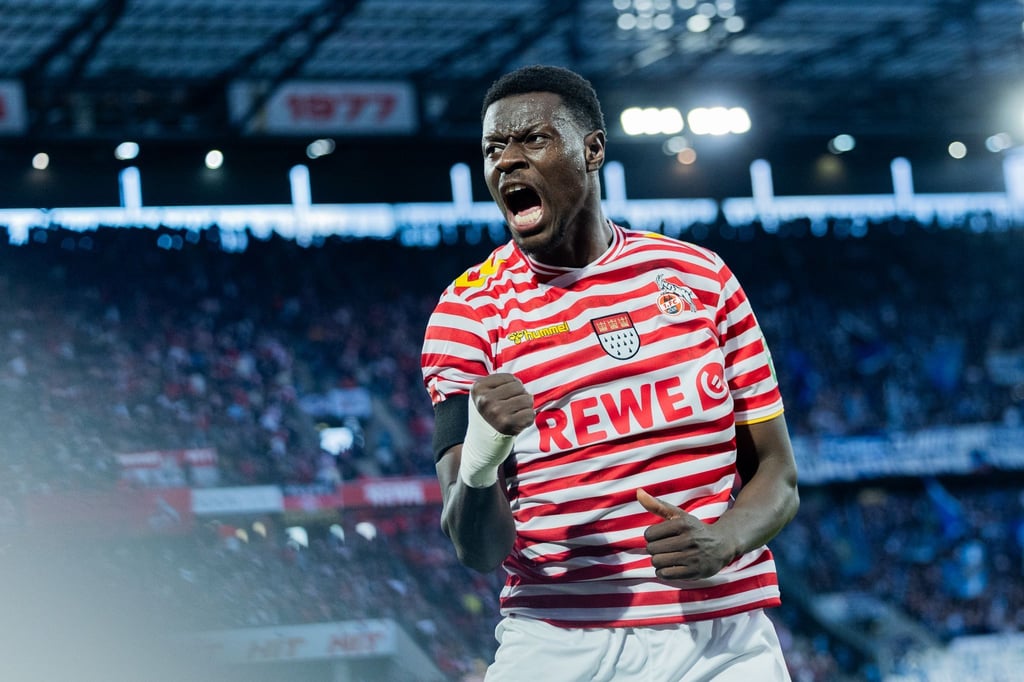 Torschütze zur Kölner 1:0-Führung: Ragnar Ache