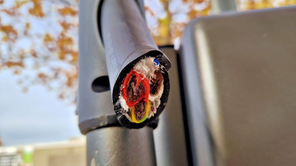 Im Saalekreis häufen sich seit Jahresbeginn Diebstähle von E-Ladekabeln. die Polizei sieht aber noch keine Serie.