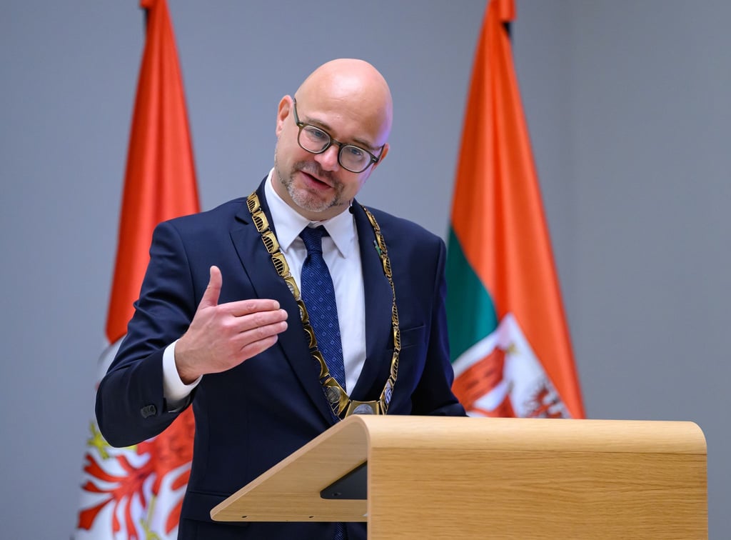 Axel Strasser ist der neue Oberbürgermeister in Frankfurt (Oder).