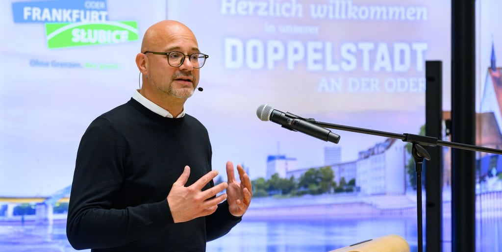 Axel Strasser übernimmt ab Sonntag die Amtsgeschäfte in Frankfurt (Oder). (Archivbild)