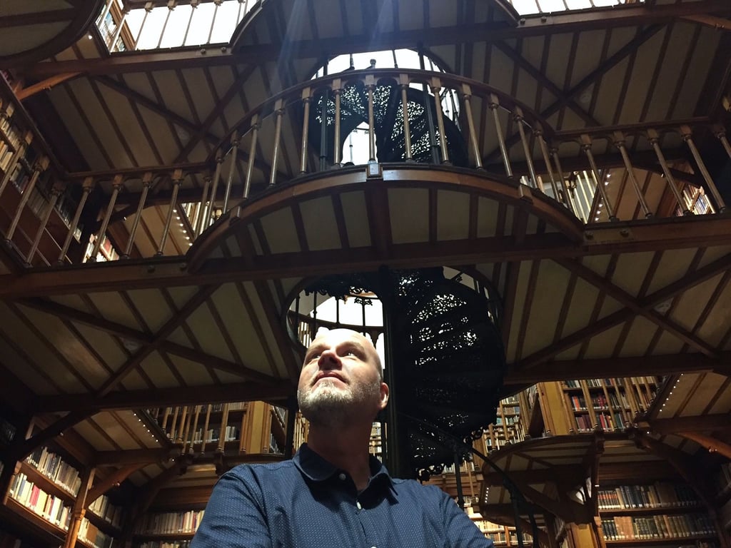 Bücher sind sein Leben: Spiegel-Bestseller-Autor Kai Meyer stellt in Halle seinen neuen Roman vor.