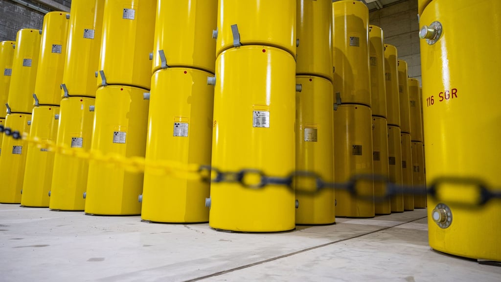 Die Bundesgesellschaft für Endlagerung sieht Teile Sachsens weiter als geeignet für ein Atommüll-Endlager. Bis 2050 soll eine Entscheidung fallen. (Symbolbild)