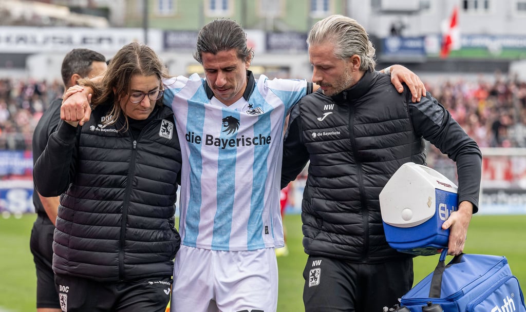 Tunay Deniz steht bei 1860 München vor einer langen Zwangspause.