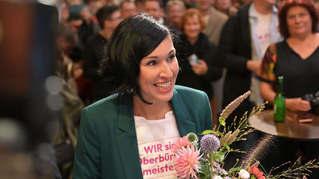Die parteilose Kommunalpolitikerin Noosha Aubel hat die OB-Wahl in Potsdam mit großem Vorsprung gewonnen. (Archivbild)