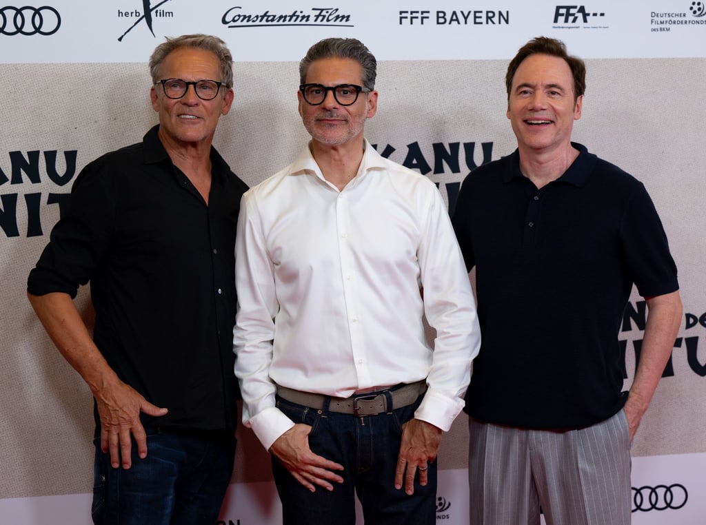 Christian Tramitz (l-r), Rick Kavanian und Michael „Bully“ Herbig feiern zurzeit mit „Das Kanu des Manitu“ einen riesigen Erfolg. (Archivbild)