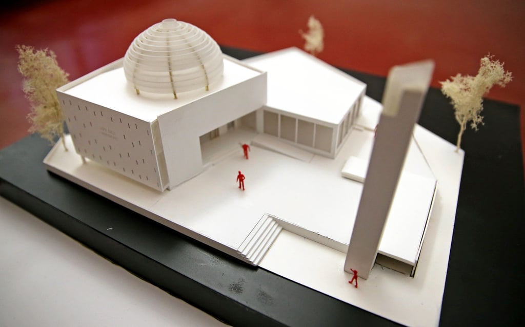 So soll die geplante Moschee in Leipzig aussehen - das Gericht wies jetzt Klagen von Nachbarn ab. (Archivbild)