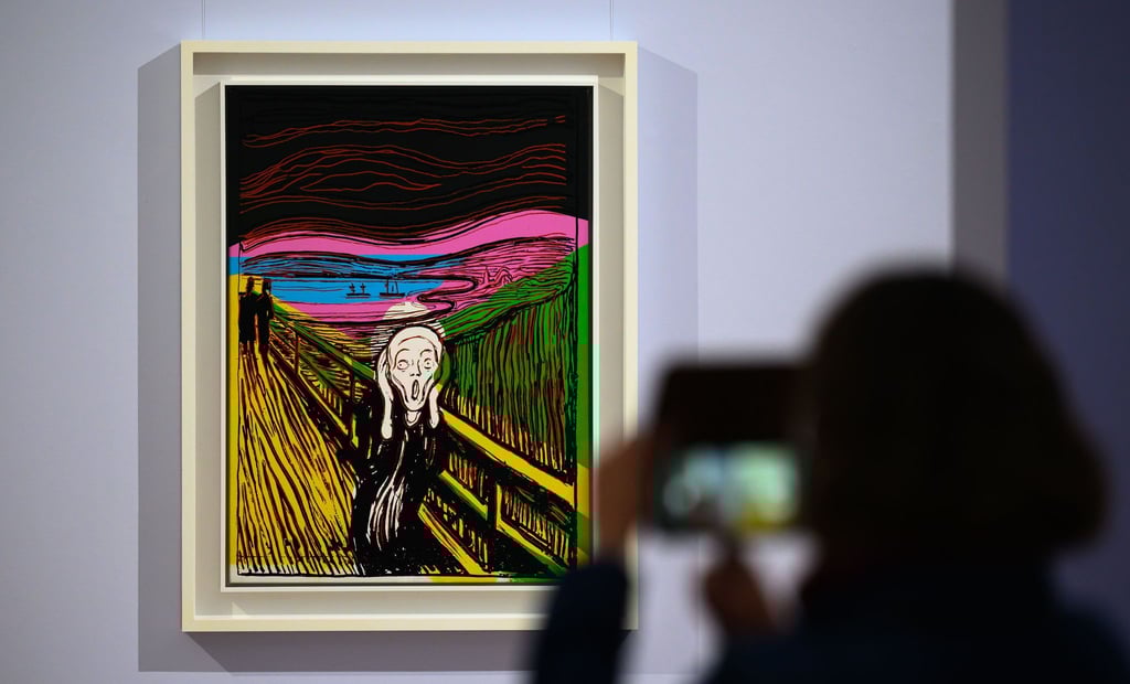 Publikumsmagnet: Werke von Munch in Chemnitz. (Archivbild)